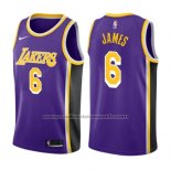 Maillot Los Angeles Lakers LeBron James #6 Statement 2019 Volet