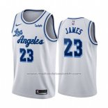 Maillot Los Angeles Lakers Lebron James #23 Classic 2019-20 Blanc