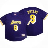 Maillot Manche Courte Los Angeles Lakers Kobe Bryant #8 Volet