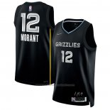 Maillot Memphis Grizzlies Ja Morant #12 Select Series Noir