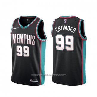 Maillot Memphis Grizzlies Jae Crowder #99 Classic Noir