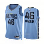 Maillot Memphis Grizzlies John Konchar #46 Statement 2022-23 Bleu