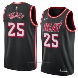 Maillot Miami Heat Jordan Mickey #25 Classic 2018 Noir