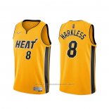 Maillot Miami Heat Maurice Harkless #8 Earned 2020-21 Or