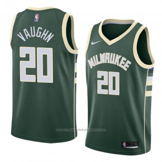 Maillot Milwaukee Bucks Rashad Vaughn #20 Icon 2018 Vert