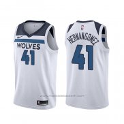 Maillot Minnesota Timberwolves Juancho Hernangomez #41 Association 2019-20 Blanc