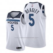 Maillot Minnesota Timberwolves Malik Beasley #5 Association 2019-20 Blanc