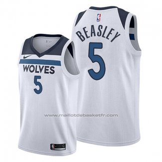 Maillot Minnesota Timberwolves Malik Beasley #5 Association 2019-20 Blanc