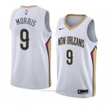 Maillot New Orleans Pelicans Darius Morris #9 Association 2018 Blanc