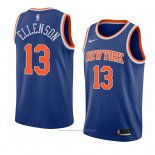 Maillot New York Knicks Knicks Henry Ellenson #13 Icon 2018 Bleu