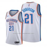 Maillot Oklahoma City Thunder Andre Roberson #21 Association Blanc