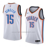 Maillot Oklahoma City Thunder Kyle Singler #15 Association 2018 Blanc