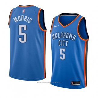 Maillot Oklahoma City Thunder Markieff Morris #5 Icon 2018 Bleu