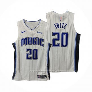 Maillot Orlando Magic Markelle Fultz #20 Icon Authentique 2019-20 Blanc