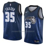 Maillot Orlando Magic Melvin Frazier #35 Ville 2018 Bleu