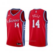 Maillot Philadelphia 76ers Norvel Pelle #14 Statement 2019-20 Rouge