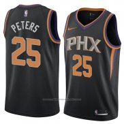 Maillot Phoenix Suns Alec Peters #25 Statement 2018 Noir