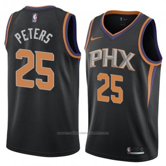 Maillot Phoenix Suns Alec Peters #25 Statement 2018 Noir