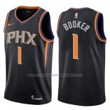 Maillot Phoenix Suns Devin Booker #1 Statement 2017-18 Noir