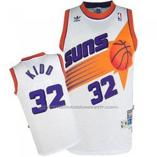 Maillot Phoenix Suns Jason Kidd #32 Retro Blanc