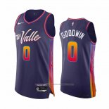 Maillot Phoenix Suns Jordan Goodwin #0 Ville Authentique 2023-24 Volet