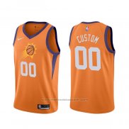 Maillot Phoenix Suns Personnalise Statement 2019-20 Orange