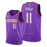Maillot Phoenix Suns Ricky Rubio #11 Ville Volet