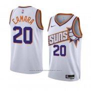 Maillot Phoenix Suns Toumani Camara #20 Association 2023-24 Blanc