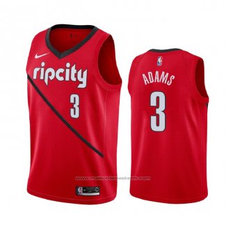 Maillot Portland Trail Blazers Jaylen Adams #3 Earned 2020 Rouge