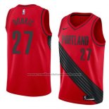 Maillot Portland Trail Blazers Jusuf Nurkic #27 Statement 2018 Rouge