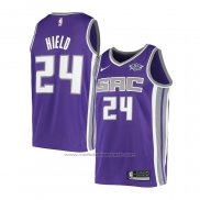 Maillot Sacramento Kings Buddy Hield #24 Icon Volet