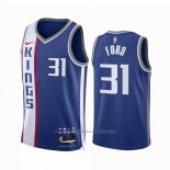 Maillot Sacramento Kings Jordan Ford #31 Ville 2023-24 Bleu