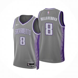 Maillot Sacramento Kings Matthew Dellavedova #8 Ville 2022-23 Gris