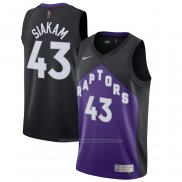 Maillot Toronto Raptors Pascal Siakam #43 Earned 2020-21 Noir Volet