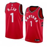 Maillot Toronto Raptors Patrick McCaw #1 Icon 2018 Rouge