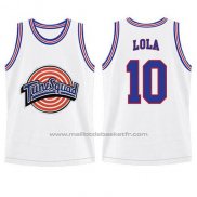 Maillot Tune Squad Lola Bunny #10 Blanc