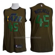 Maillot Utah Jazz Donovan Mitchell #45 Nike Vert