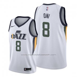 Maillot Utah Jazz Miye Oni #8 Association 2019-20 Blanc