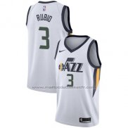 Maillot Utah Jazz Ricky Rubio #3 Association 2017-18 Blanc