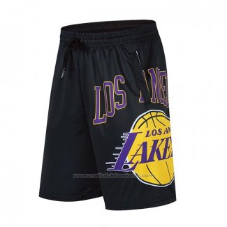 Short Los Angeles Lakers Big Logo Just Don Noir