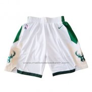 Short Milwaukee Bucks 2019 Blanc