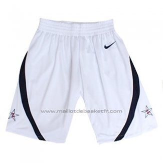 Short USA 2008 Blanc