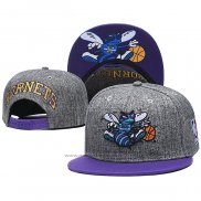 Casquette Charlotte Hornets Gris Volet