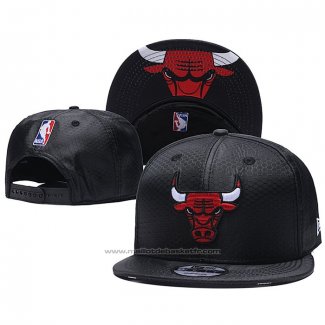 Casquette Chicago Bulls 9FIFTY Snapback Noir Rouge2