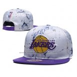 Casquette Los Angeles Lakers Snapback Volet