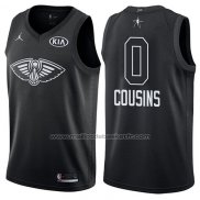 Maillot All Star 2018 New Orleans Pelicans Demarcus Cousins #0 Noir