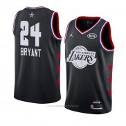 Maillot All Star 2019 Los Angeles Lakers Kobe Bryant #24 Noir