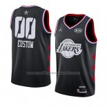 Maillot All Star 2019 Los Angeles Lakers Personnalise Noir