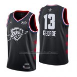 Maillot All Star 2019 Oklahoma City Thunder Paul George #13 Noir