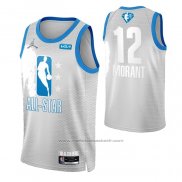 Maillot All Star 2022 Memphis Grizzlies Ja Morant #12 Gris